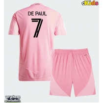 Inter Miami Rodrigo De Paul #7 Replica Home Minikit 2026-27 Short Sleeve (+ pants)